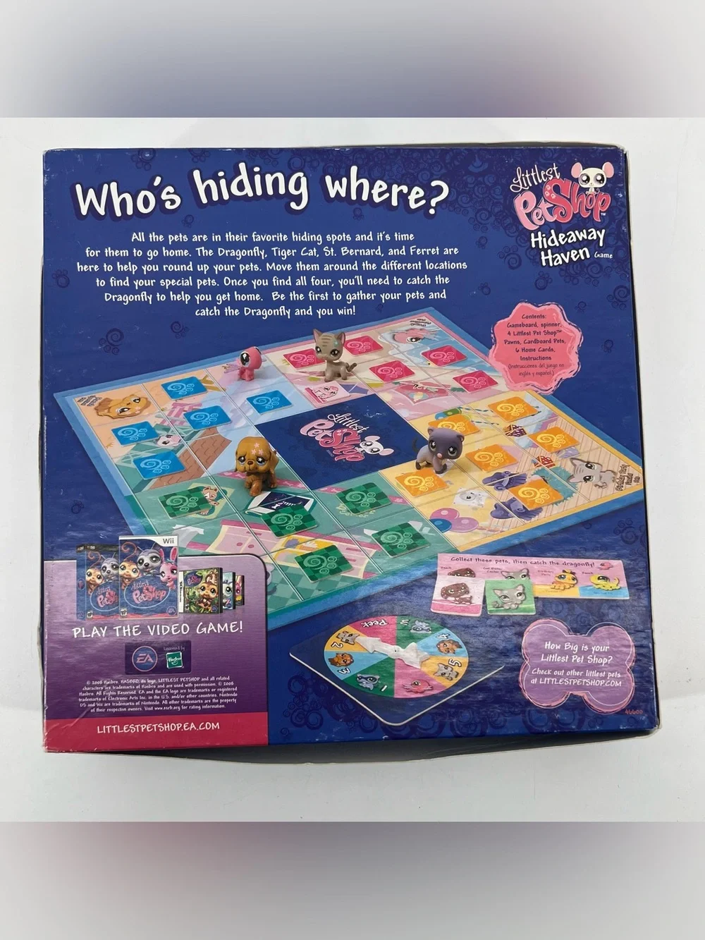 Littlest Pet Shop Hideaway Haven Game 2008 Missing 1 Home Card